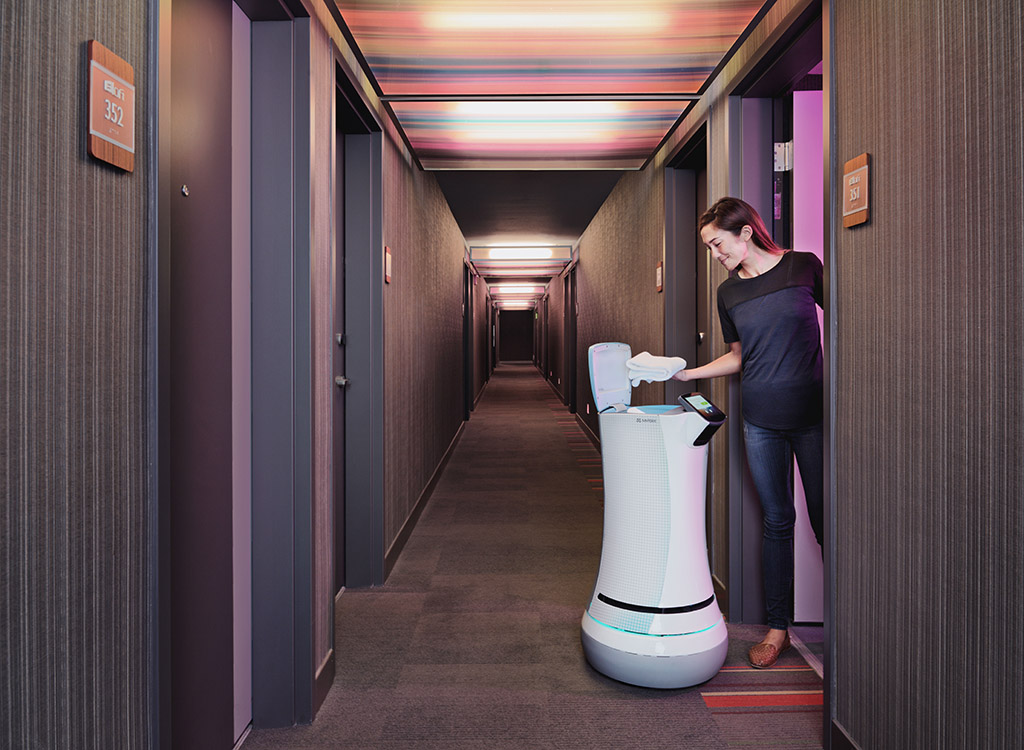 Savione a robot butler being tested in California, to steal human jobs